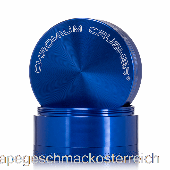 Chrombrecher 2,2 Zoll 4-teiliges Mahlwerk Blauer Vape-Geschmack
